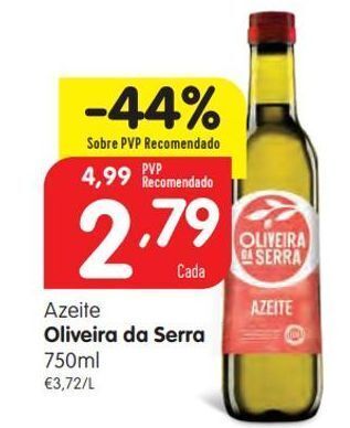 Minipreço Azeite extravirgem oliveira da serra promoção