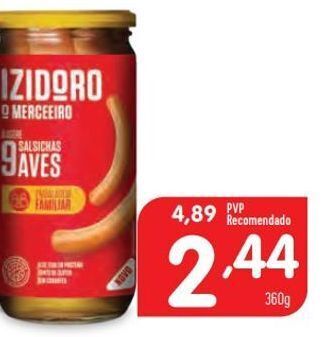 Minipreço Salsicha izidoro promoção