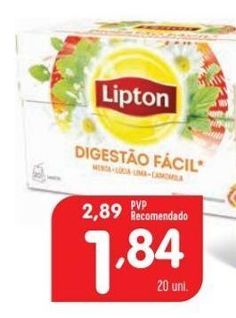 Minipreço Chá lipton promoção