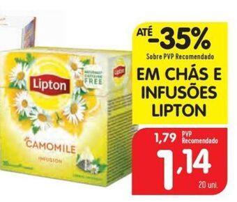 Minipreço Chá lipton promoção