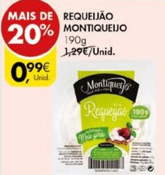 Requeijão Montiqueijo 190g