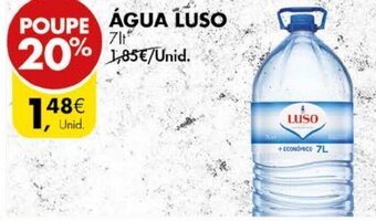 Pingo Doce Água Luso 7Lt promoção