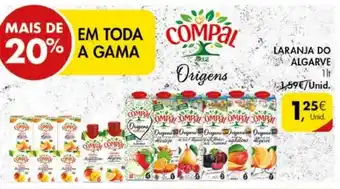 Compal Laranja Algarve 1lt