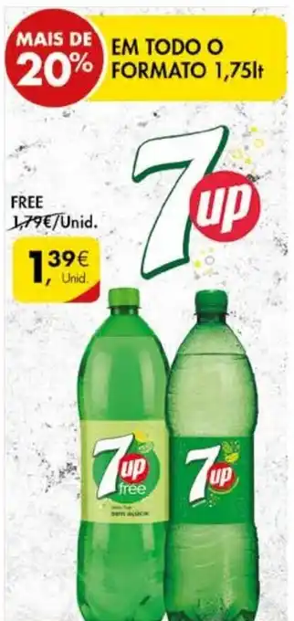 Pingo Doce 7Up 1,5lt promoção
