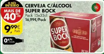 Cerveja C/ Álcool Super Bock Pack 15,33cl