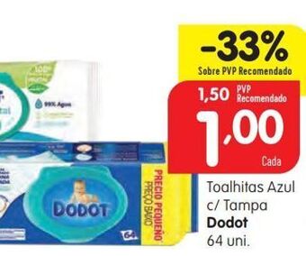Minipreço Toalhas umedecidas dodot promoção