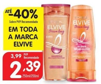 Minipreço Produtos para o cabelo elvive promoção