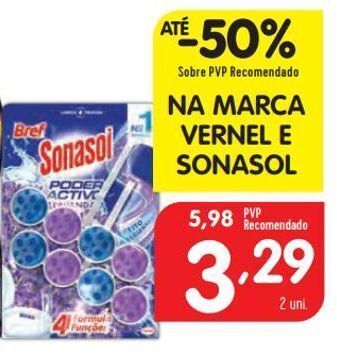 Minipreço Pastilhas para wc sonasol promoção