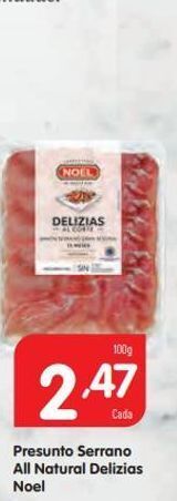 Minipreço Presunto noel promoção