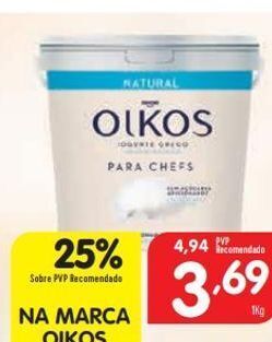 Minipreço Iogurte oikos promoção