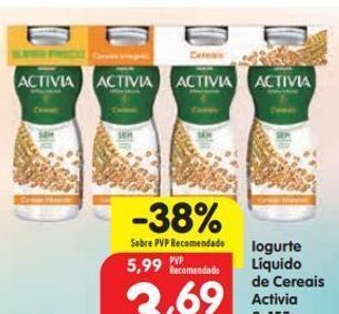Minipreço Iogurte activia promoção