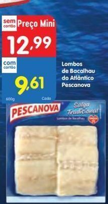 Minipreço Bacalhau pescanova promoção
