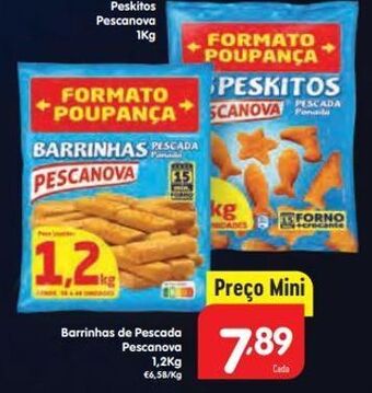 Minipreço Palitos de peixe pescanova promoção