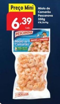 Minipreço Camarão pescanova promoção