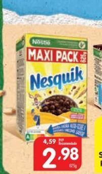 Minipreço Cereais nesquik promoção