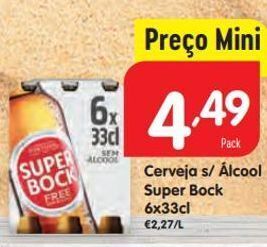 Minipreço Cerveja super bock promoção