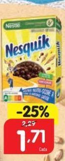 Minipreço Cereais nesquik promoção