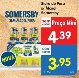 Minipreço Sidra somersby promoção