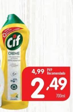 Minipreço Limpadores cif promoção