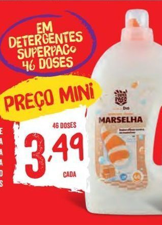 Minipreço Detergente líquido promoção