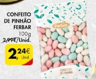 Pingo Doce Confeito de Pinhão Ferbar 100g promoção