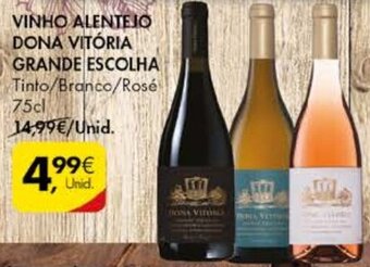 Pingo Doce Vinho Alentejo Dona Vitória Grande Escolha 75cl promoção