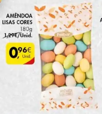 Pingo Doce Amêndoa Lisas Cores 180g promoção