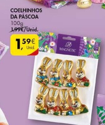 Pingo Doce Coelhinhos da Páscoa 100g promoção