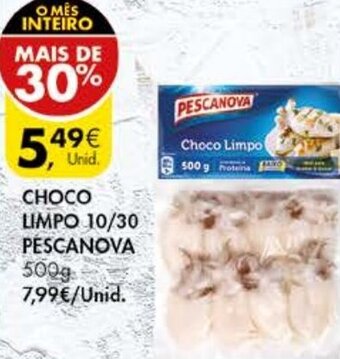 Choco Limpo 10/30 Pescanova 500g