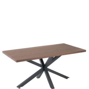 Superdecor Mesa de jantar de metal/madeira 298 promoção