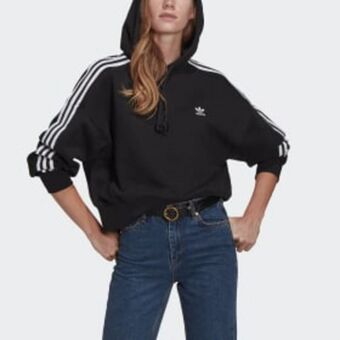 Adidas Camisola curta com capuz classics adicolor promoção