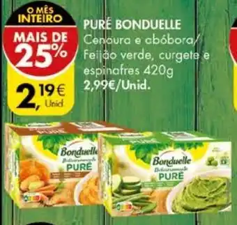Pingo Doce Puré Bonduelle 420g promoção