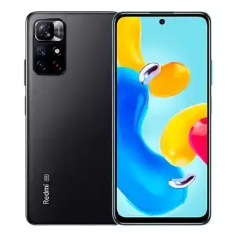 Tek4life Smartphone xiaomi redmi note 11s 5g 6gb/128gb dual sim midnight black promoção