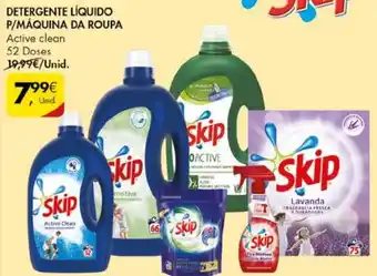 Pingo Doce Detergente Líquido P/Máquina da Roupa 52 Doses promoção