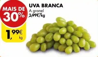 Pingo Doce Uva branca 1kg promoção