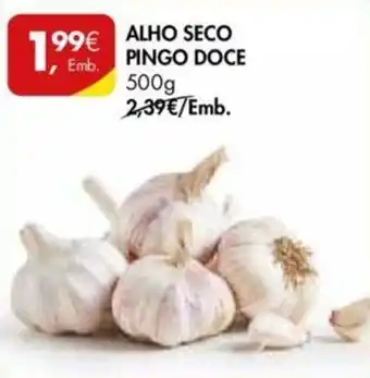 Pingo Doce Alho Seco Pingo Doce 500g promoção
