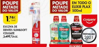 Pingo Doce Escova de Dentes Slim&Soft Colgate promoção