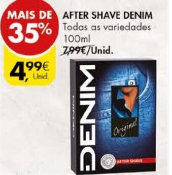 Pingo Doce After Shave Denim 100ml promoção