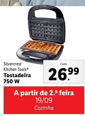 Lidl Torradeira silvercrest promoção