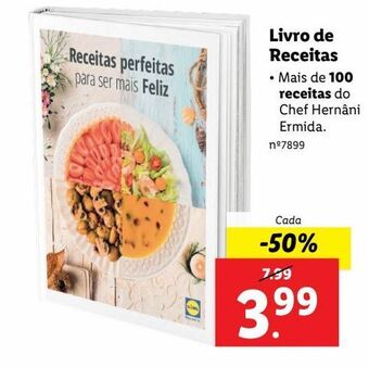 Lidl Livro de receitas promoção