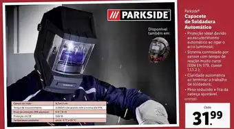 Máscara de solda parkside