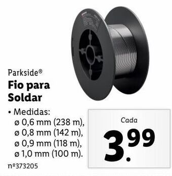 Lidl Ferramentas parkside promoção