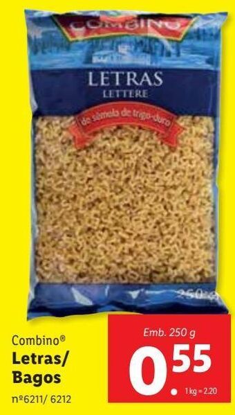 Lidl Macarrão combino promoção