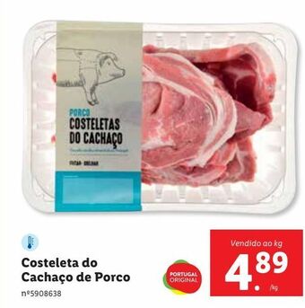 Lidl Costela de porco promoção