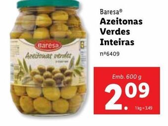 Lidl Azeitonas promoção