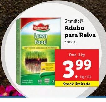 Lidl Adubo promoção