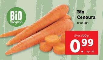Lidl Cenouras promoção