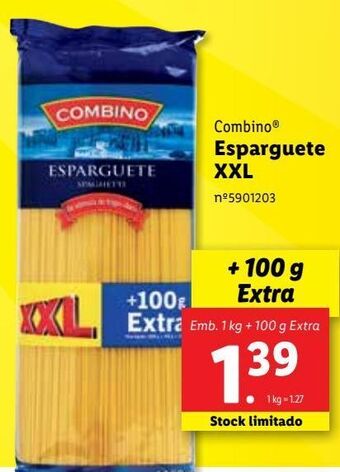 Lidl Macarrão combino promoção