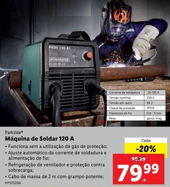 Lidl Soldador parkside promoção
