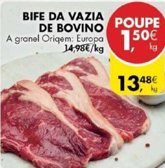 Pingo Doce Bife da vazia De Bovino promoção